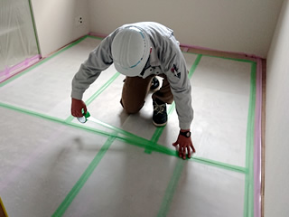 建築現場での軽作業
