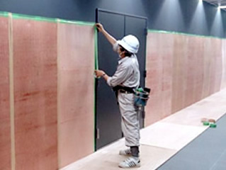 建築現場での軽作業